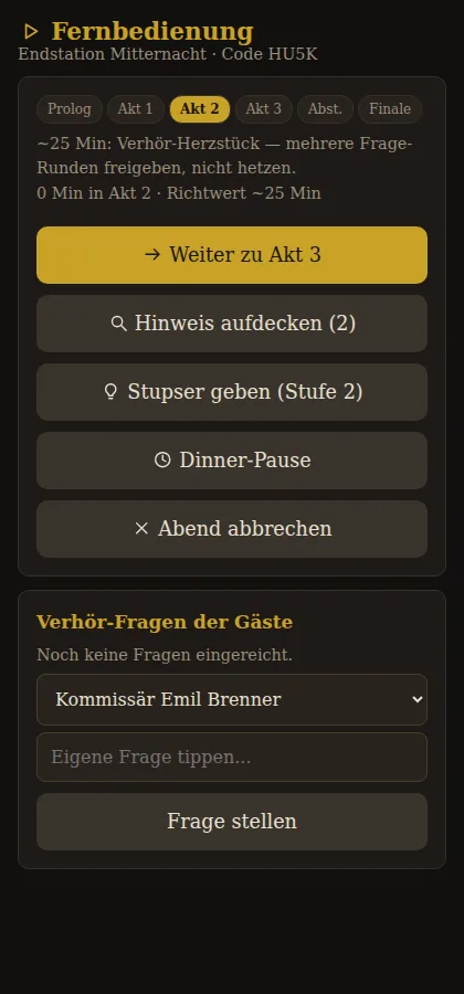 Handy-Fernbedienung